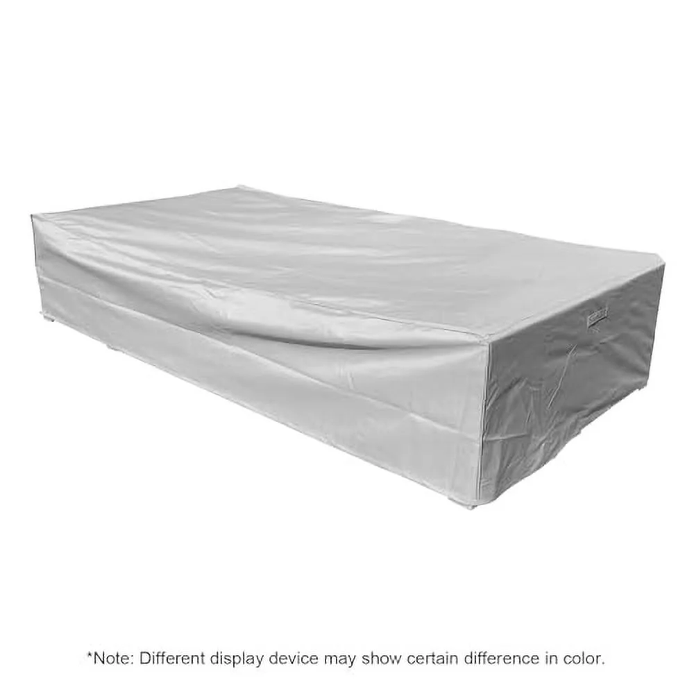 Dineli Patio Furniture Sectional Sofa with Gas Fire Pit Table Outdoor Patio Furniture Sets Propane Fire Pit (light gray-sofa cover)