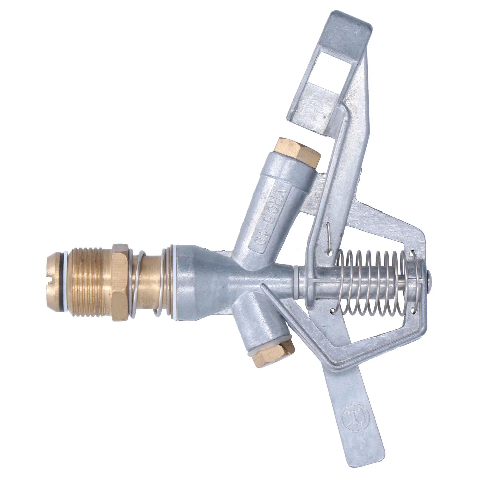 Garden Sprinkler Multipurpose G3/4 Male Thread Sprinkler Zinc Alloy Rotating Sprayer Nozzle for Garden Lawn Agriculture