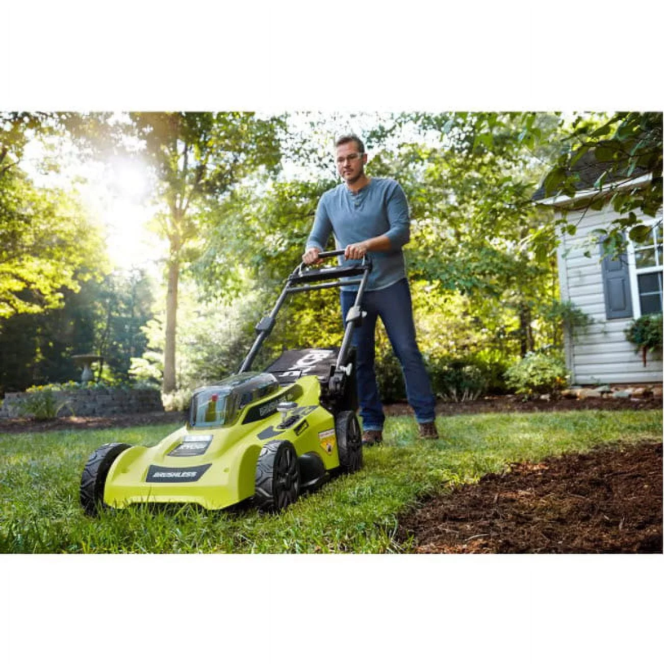 Ryobi RY401110-Y 40V Brushless Push Mower
