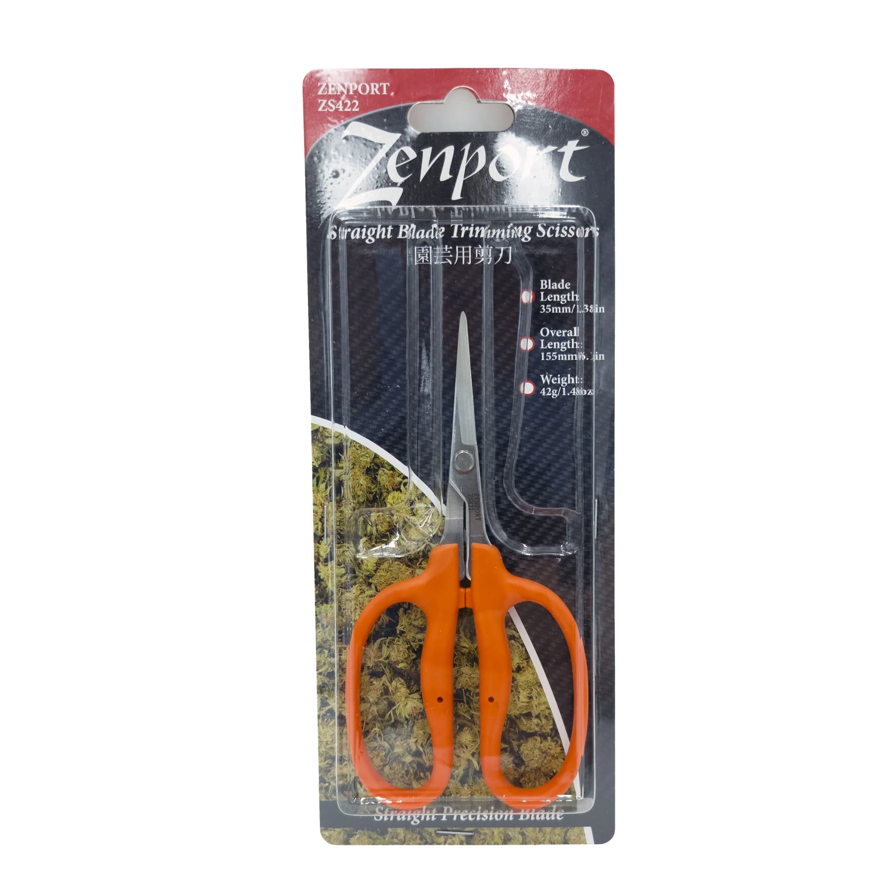 Zenport ZS422-10PK Straight Blade MasaMasa Scissors, Orange