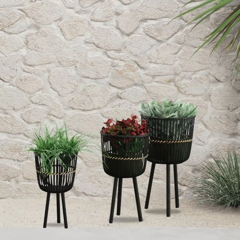 Buumin S/3 BAMBOO FOOTED PLANTERS 11/13/15