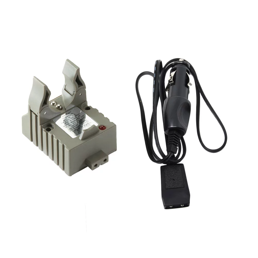 STREAMLIGHT Strion Flashlight Charger Holder with 12V DC Car Charge Cord (22051-74102-BUNDLE)
