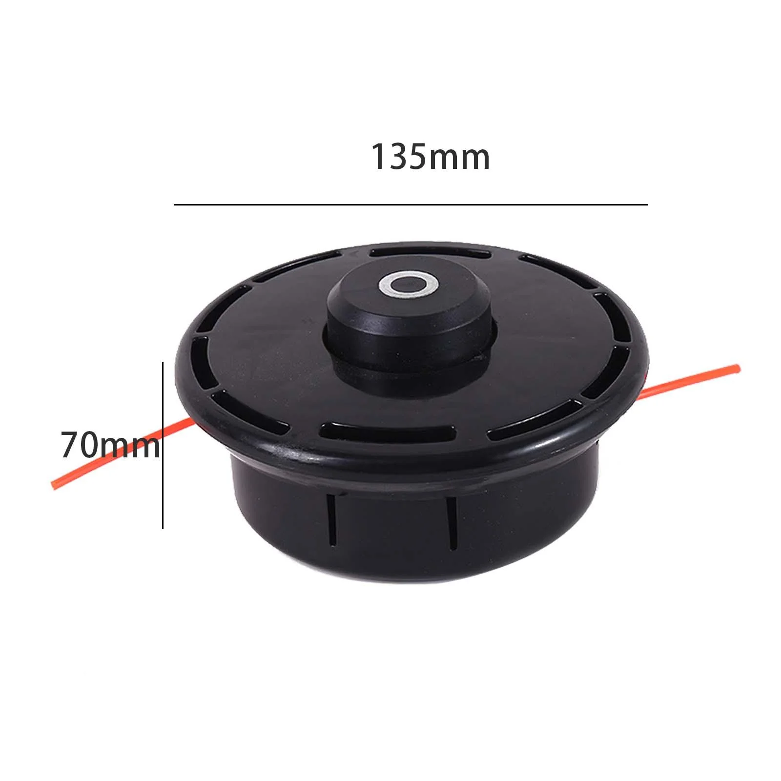 koolsoo Grass Strimmer Head, String Strimmer Head Accessories Replace Cutter Head Grass Eater Head for Lawn Grassing Garden