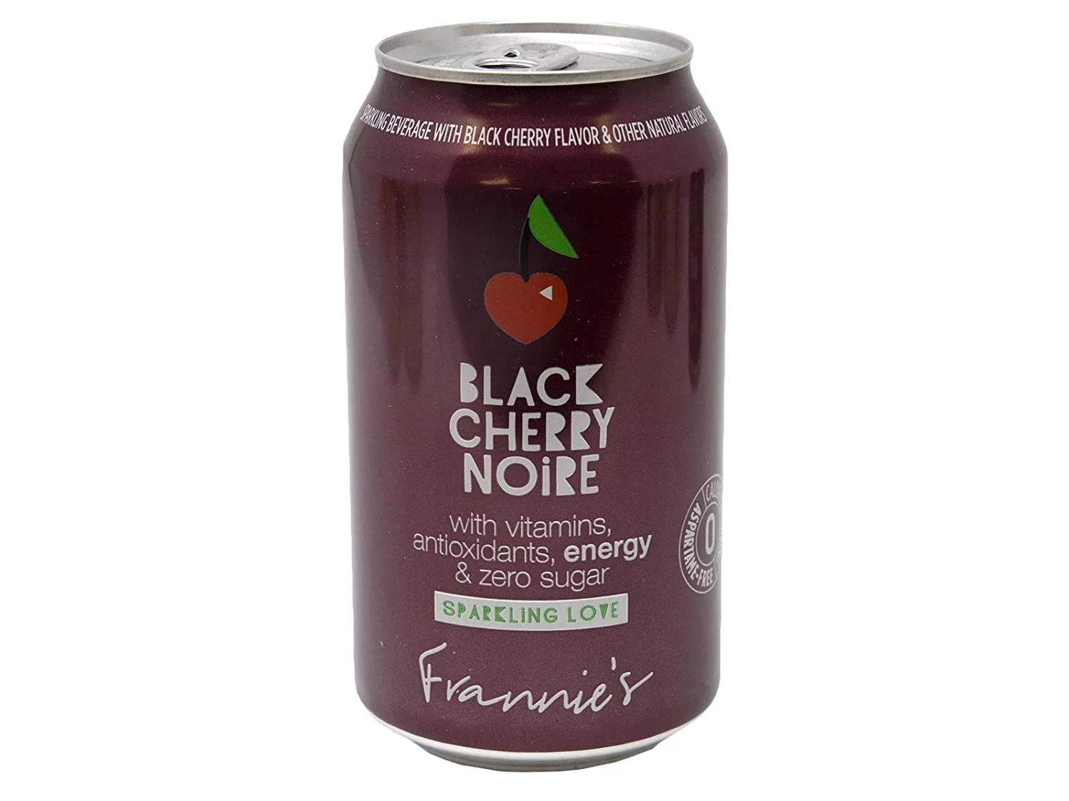AmishTastes Frannies Sparkling Black Cherry Noire, Protected With High-Density Foam, 12 Oz. Pack of 8