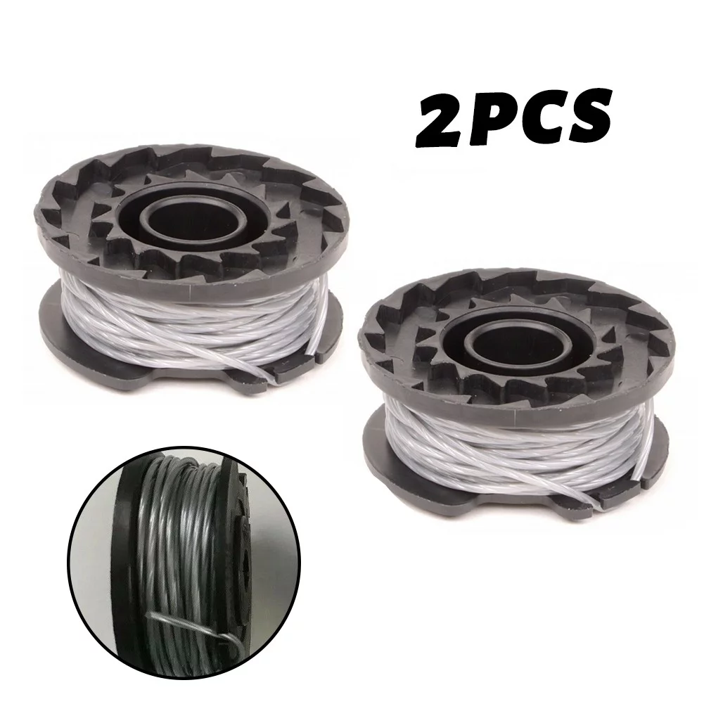 2 X New Spool & Line for Spear & Jackson 24v Strimmer Trimmer CLGT2425H