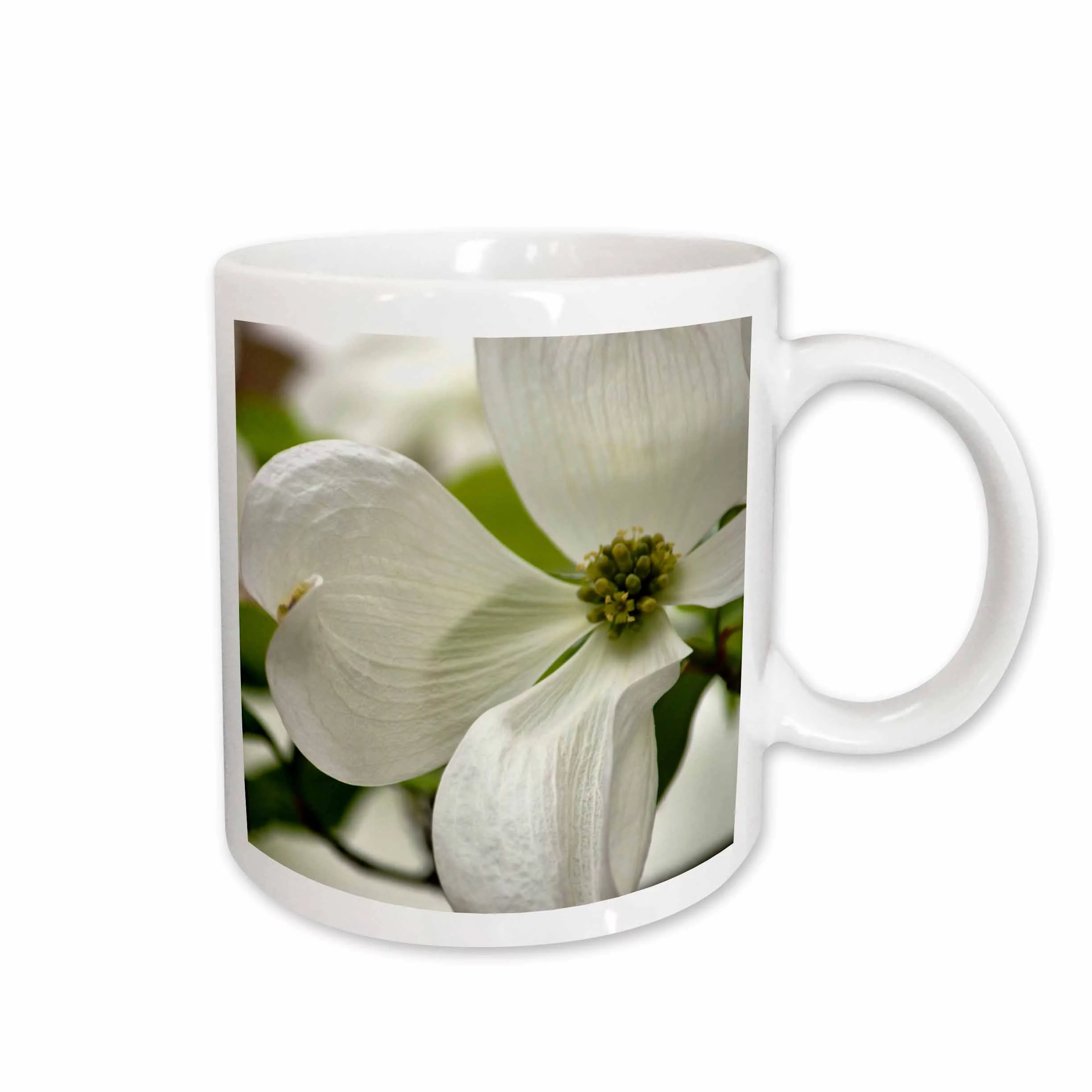 Purity - White Dogwood Flower - Spring Flowering Trees 11oz Mug mug-51848-1