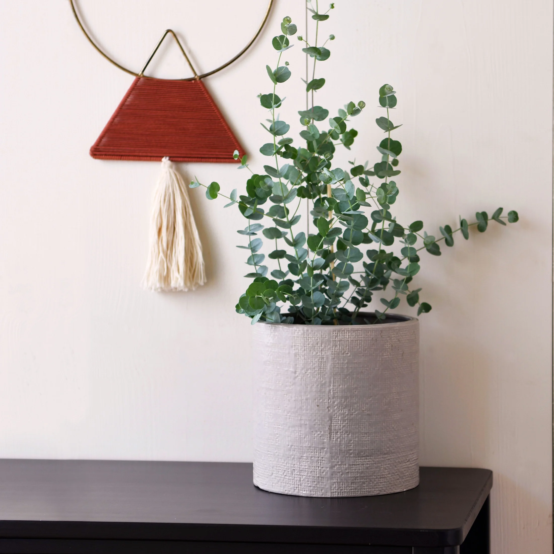 Creative Co-Op Stoneware Planter