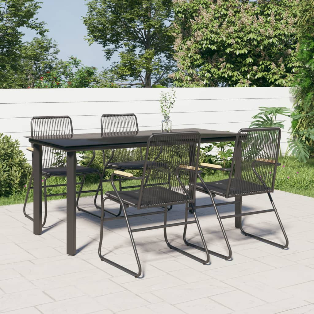 Andoer parcel,Set Pvc Rattan SetPatio Table And Patio Furniture Patio 3156572 Patio Set 5 Piece Patio And Chairs Set Ciadaz Rattan Set Table Rewis 1102514aSet Balcony Jiaocha