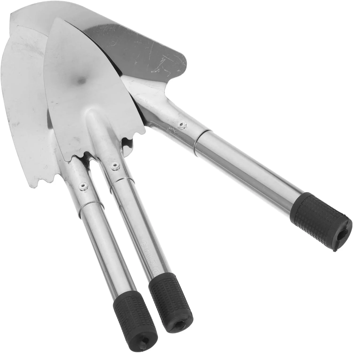 Efficient  compact  and portable stainless steel gardening tools set - Perfect set of 3 tools for planting - Includes handy flower hand shovel  potting shovel  and spade - Great trowel fo