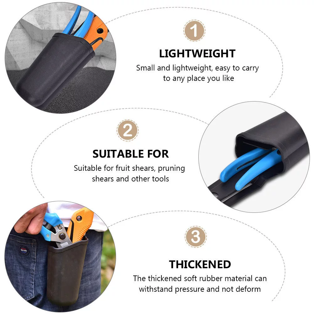 Qumonin Electric Pruning Shears Waist Bag Tool Pouch Holder