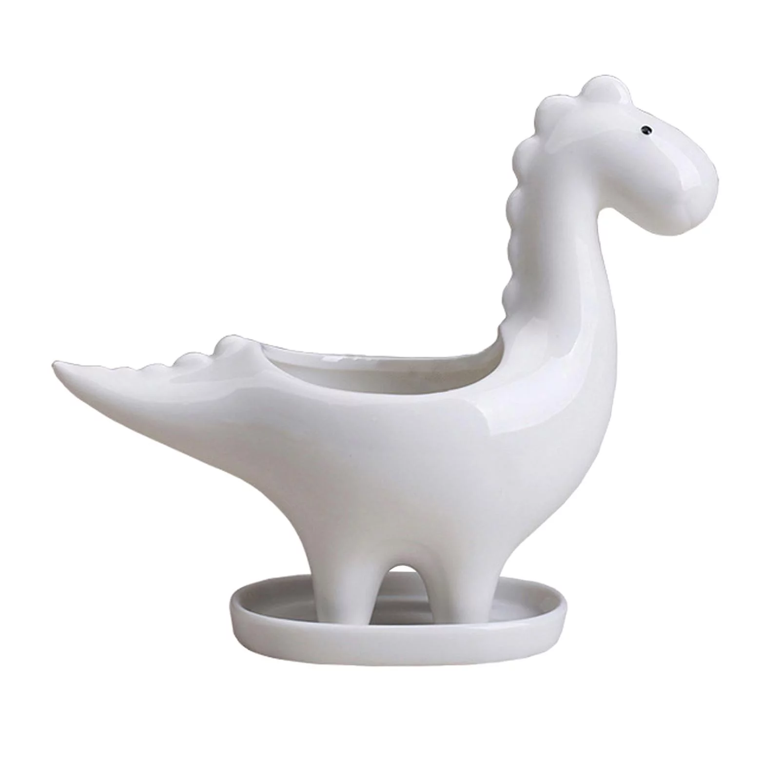 Creative Succulent Pot Accessories Plant Container Flowerpot Ornaments Decoration Cactus Ceramic Plant Pot for Office Garden Outdoor Desktop