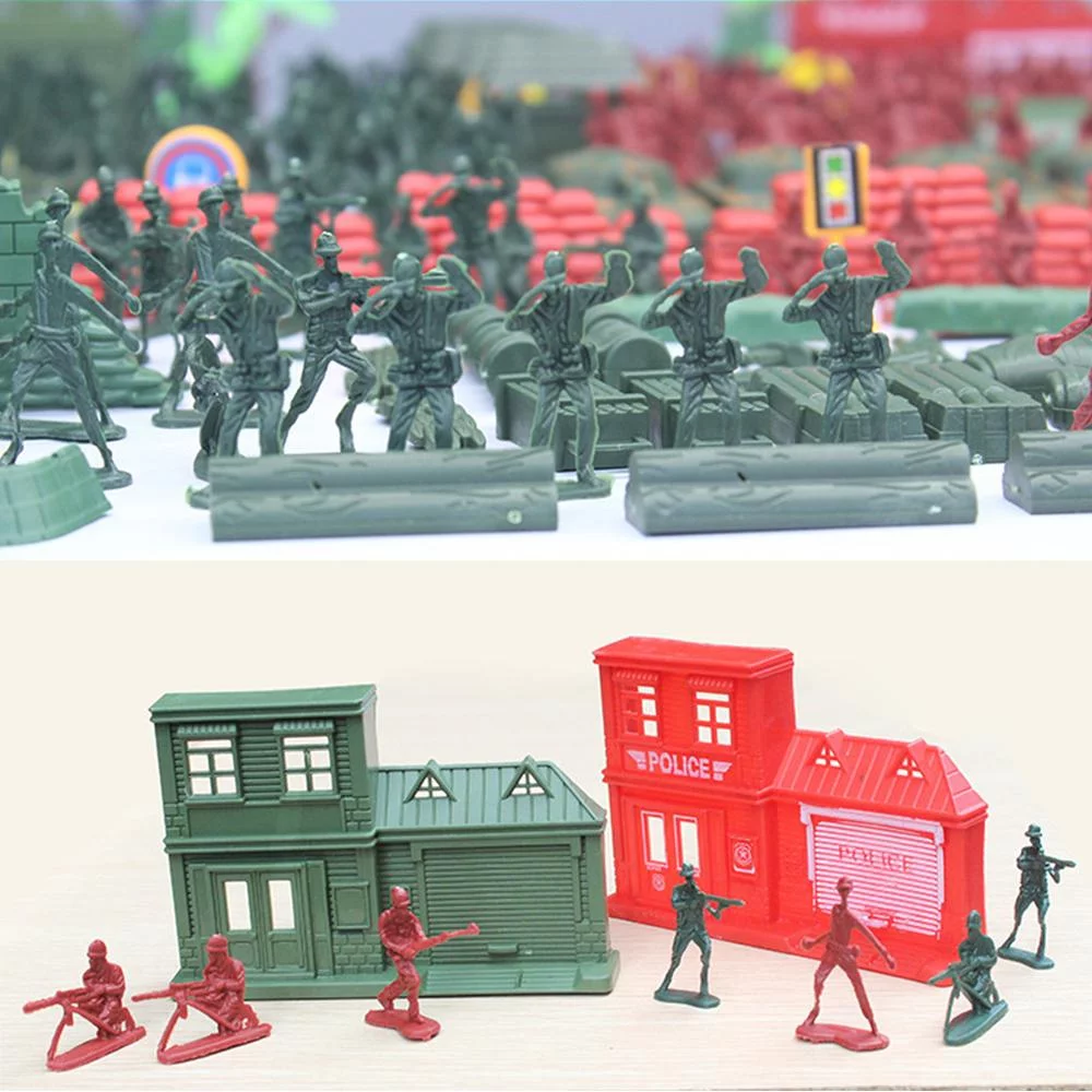 330 Pcs , Base Playset Toy 4cm Soldier Action Figures Battle Playset Figures Toy for kids for Boys Kids Children