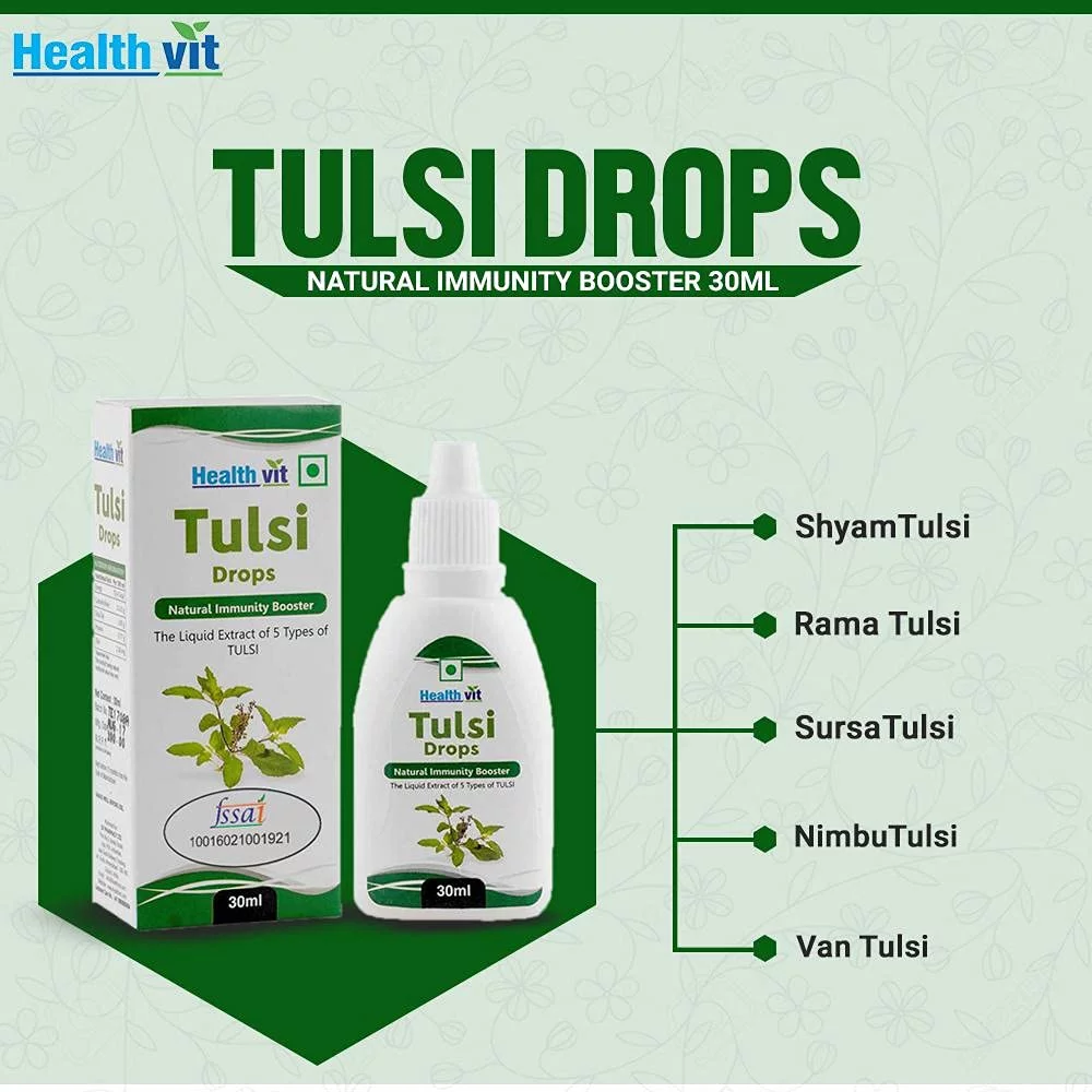 Krishna’s Tulsi Drops (30 ML)