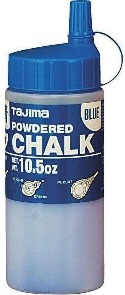 TAJIMA PLC2-B300 Micro Ultra-Fine Chalk, Blue, Easy-fill Nozzle 10.5 oz. by Tajima