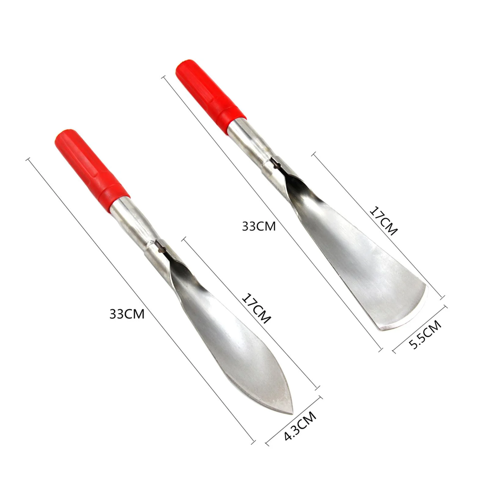 Gazechimp Gardening Tools Garden Spade Heavy Duty Heavy Duty Ergonomic Handle Gardening Hand Trowel Garden Trowel for Planting Digging