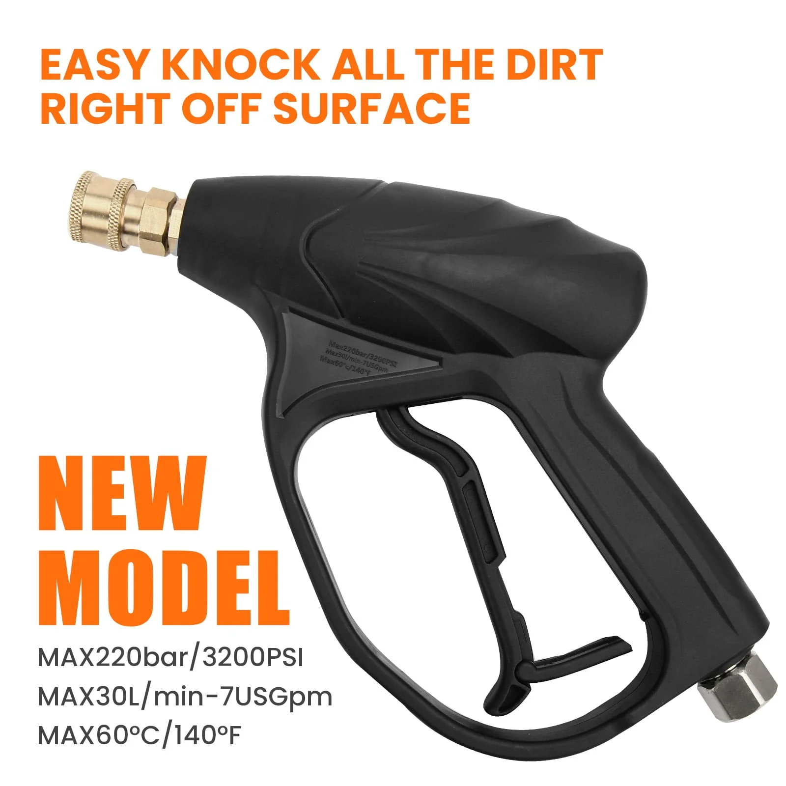 Bnnlsa Water Sprinklers High Pressure Water Ultra High Pressure Spray Fan Shaped Car Wash Water Extended High Pressure Car Wash Water