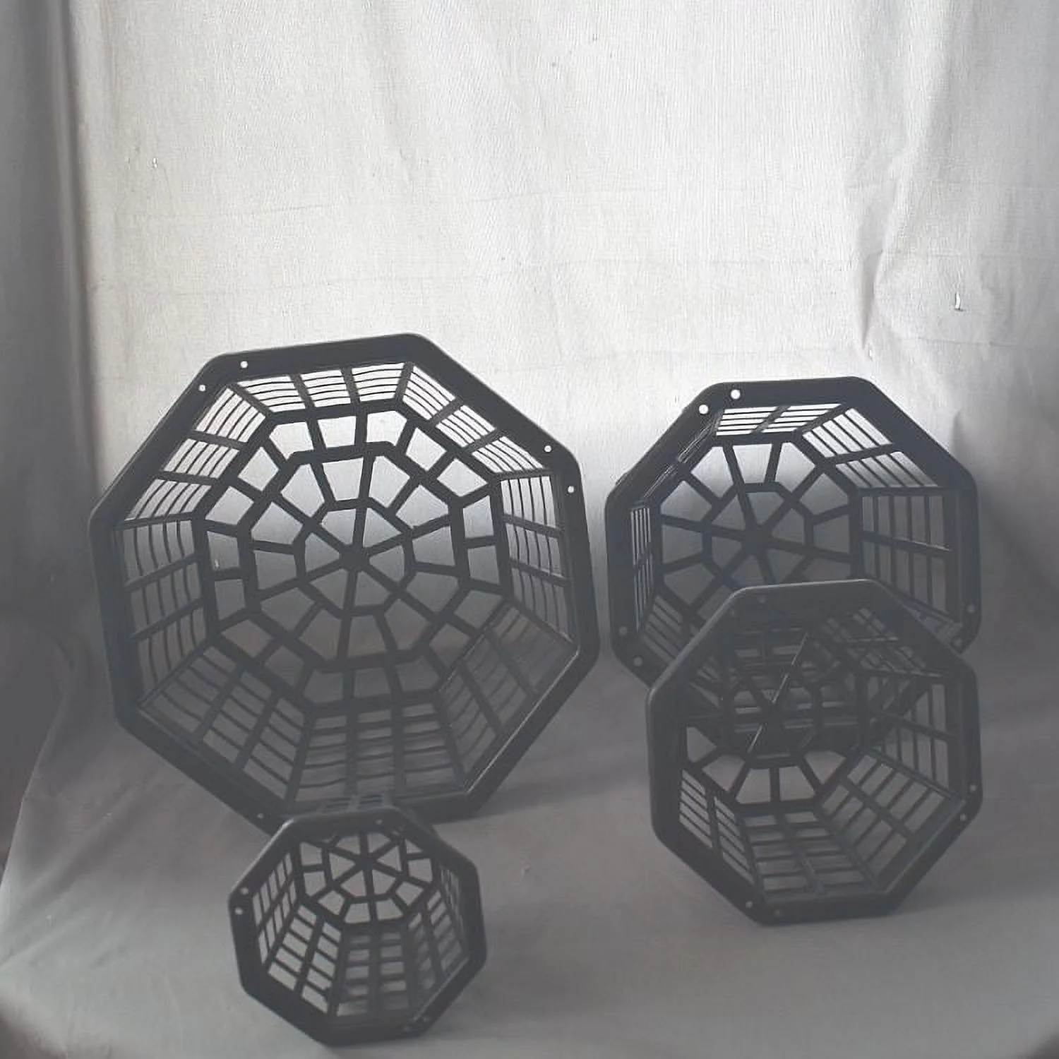 4 Different Size Ultimate Plastic Orchid Basket w/Hanger by Sophie's Orchids