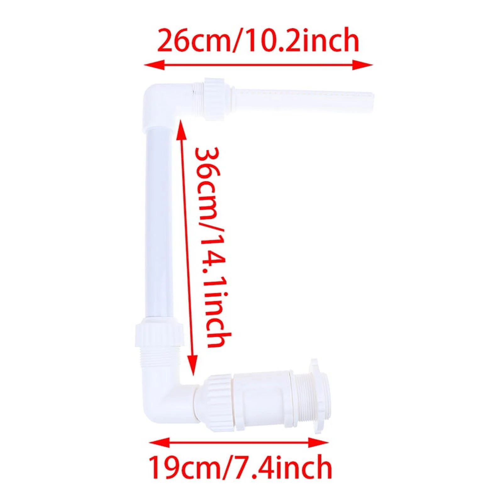 Adjustable Swimming Pool Waterfall Fountain Kit Fountain Water Spay Spa P iZ WA