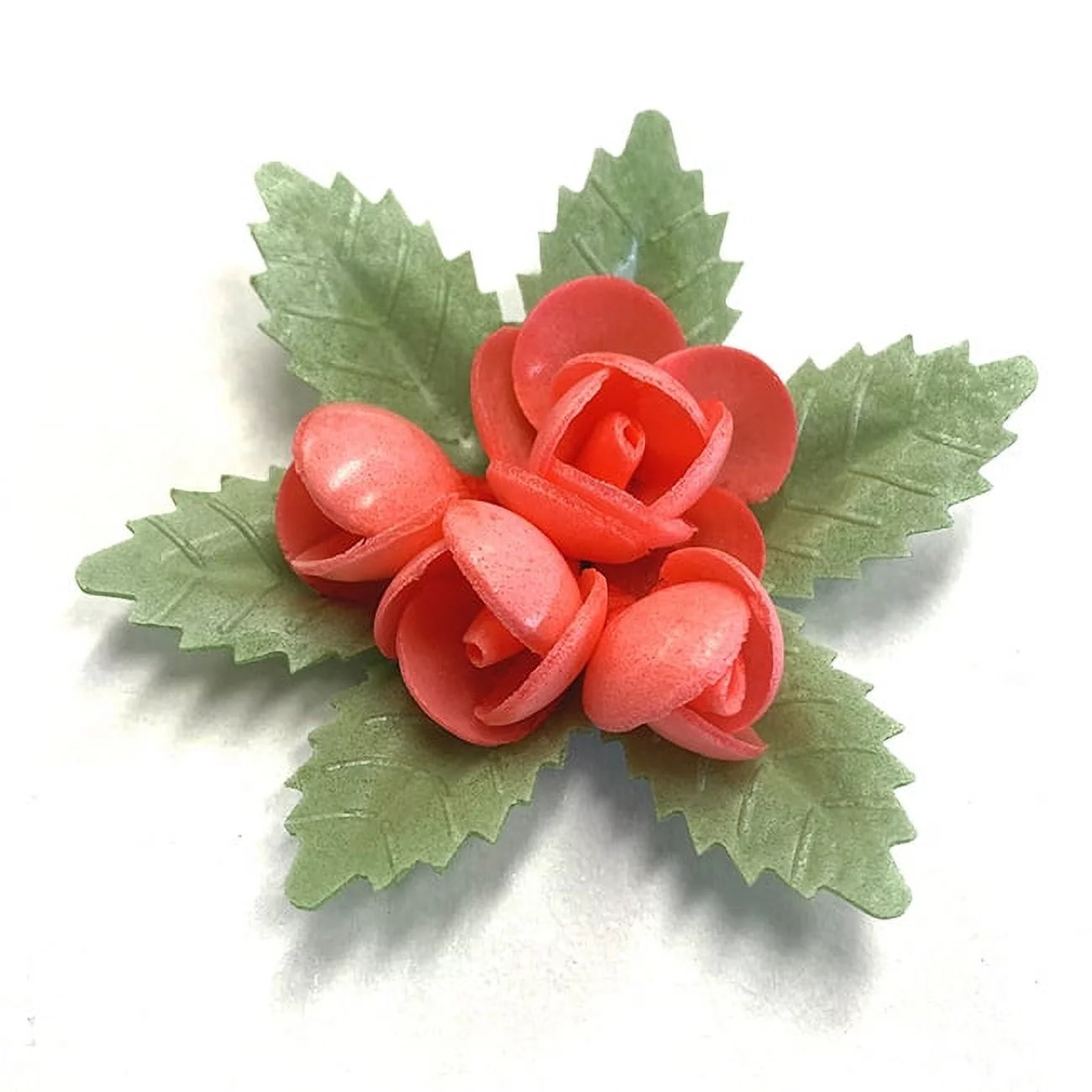 Edible wafer paper flower - Winter Camelia - 6PK