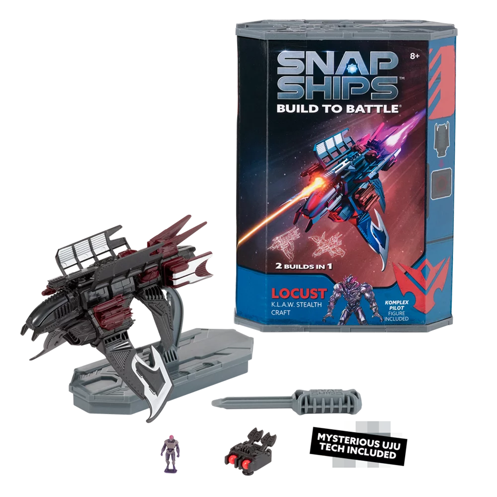 Snap Ships Locust Klaw Stealth - Build to Battle