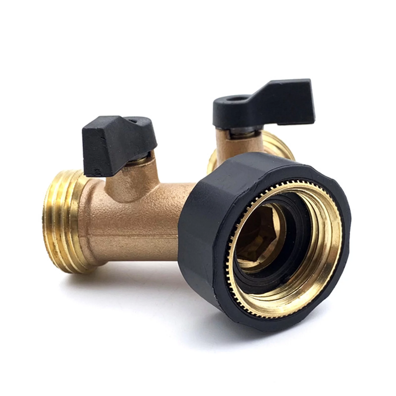 Garden Ball Garden Faucet Three Way Hose Brass Diverter Water Pipe One Minute Two Y Double Way Irrigation System Irrigation Irrigation Timer Irrigation Tubing Irrigation Hose Irrigation System Pods