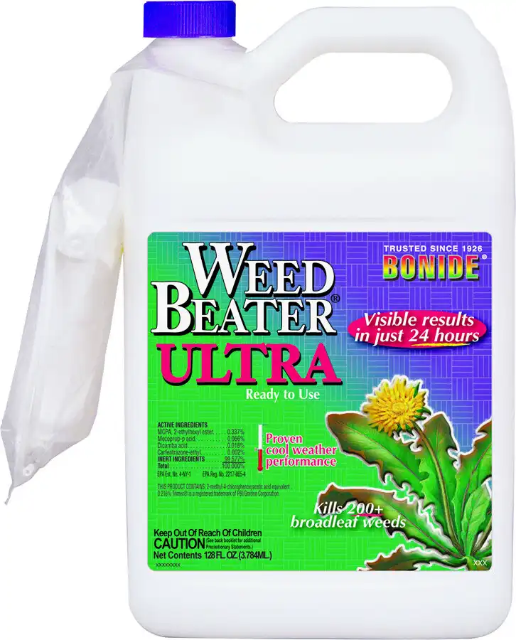 Bonide 308 Weed Beater Weed Killer, Liquid, Spray Application, 1 Gal
