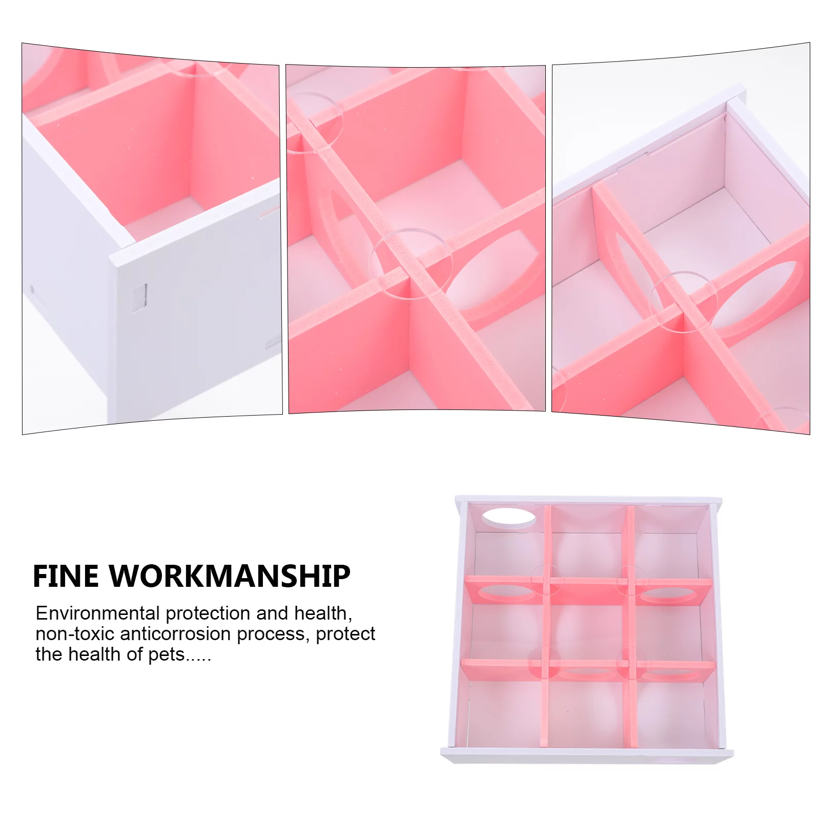 Acrylic Hamster Maze Toy Pet Labyrinth Toy Small Animals Playground Toy