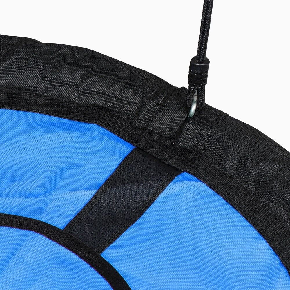 Adult Kids Giant Playground Backyard Home Nest PE Rope Web Swing Tree Net Saucer