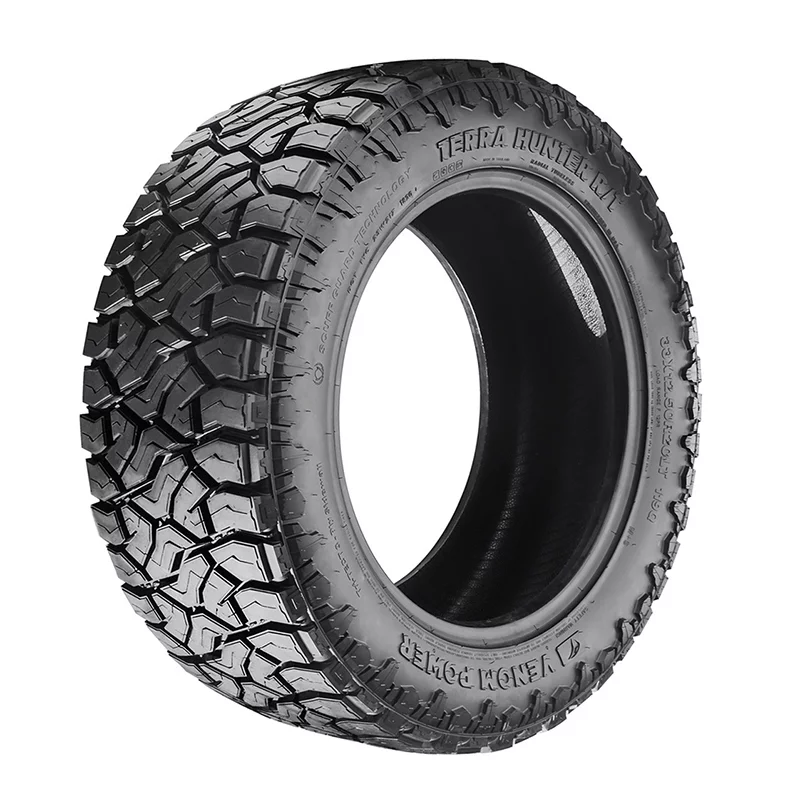 Set of 2 Venom Power Terra Hunter R/T Plus LT35X12.50R20 121Q E Tires