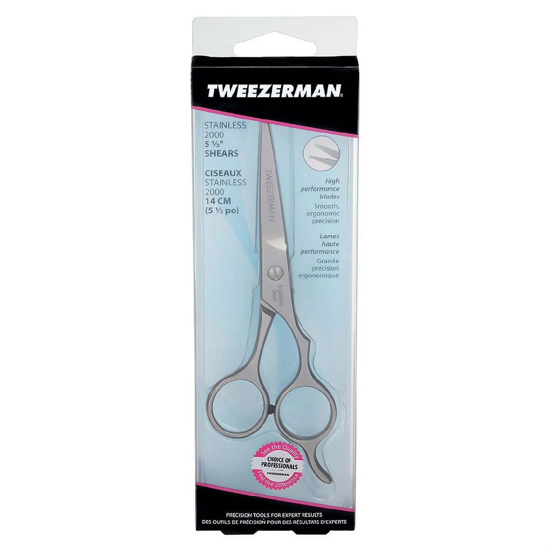 Tweezerman Stainless 2000 Shears 5 1/ 2