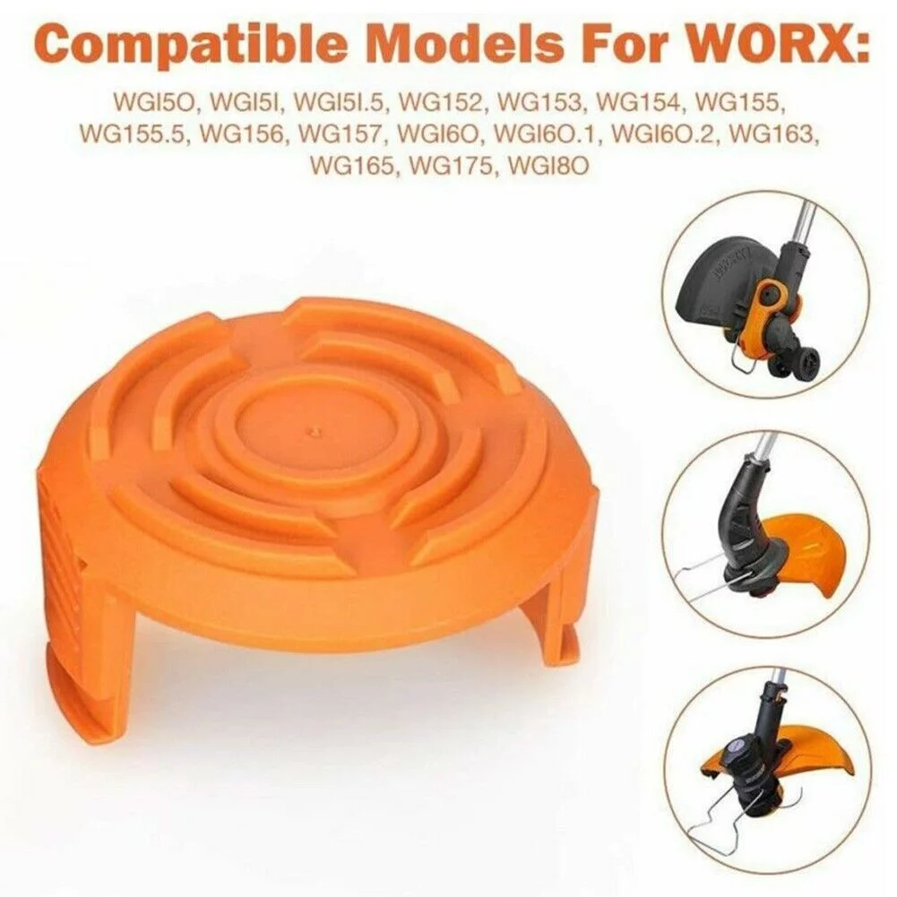 4x Spool Cap Cover For WORX WG150 WG151 WG160 WG175 WG180 String Trimmer Tool