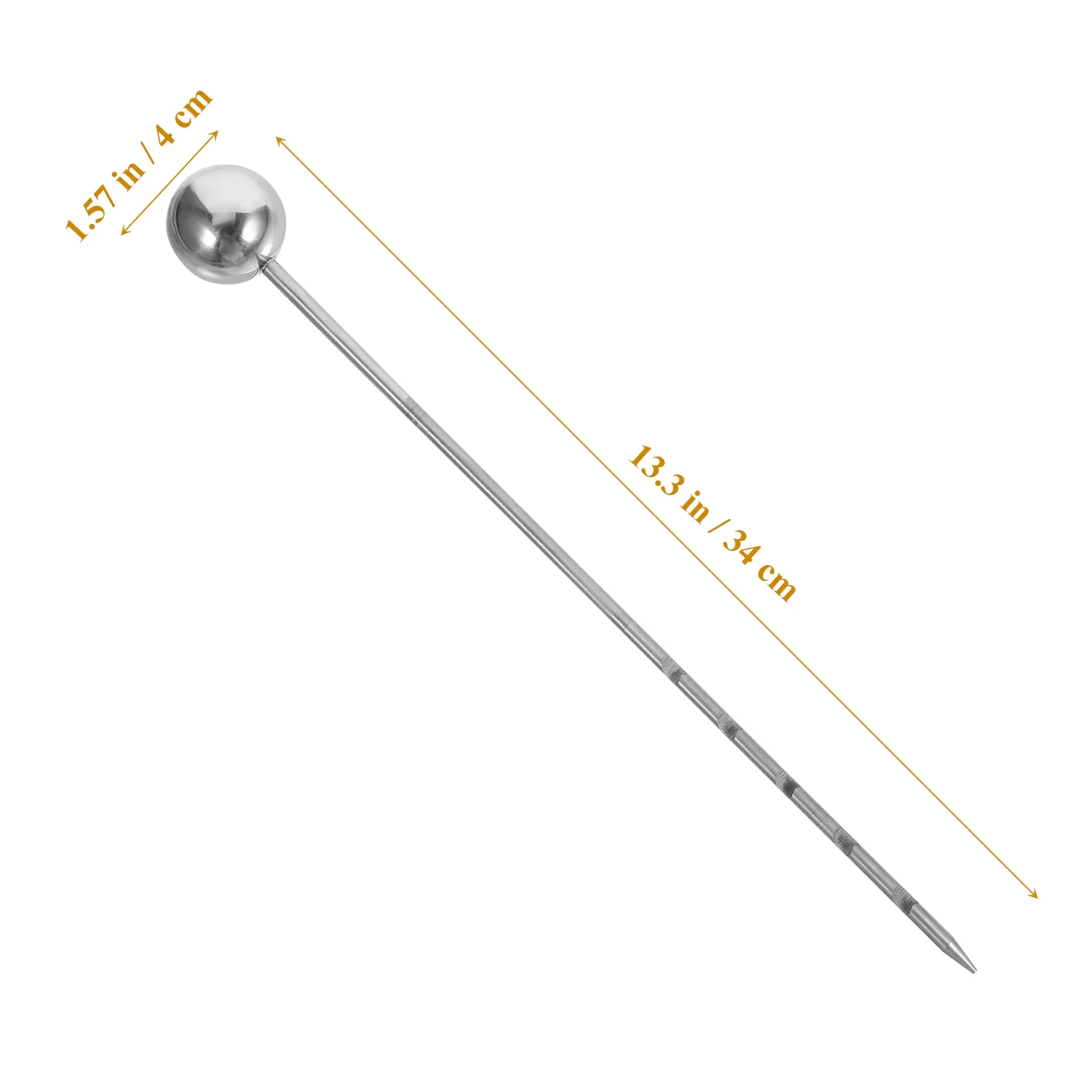 Jibingyi 1 Set Metal Soil Sampler Soil Probe Stainless Steel Tubular Soil Sampler Probe