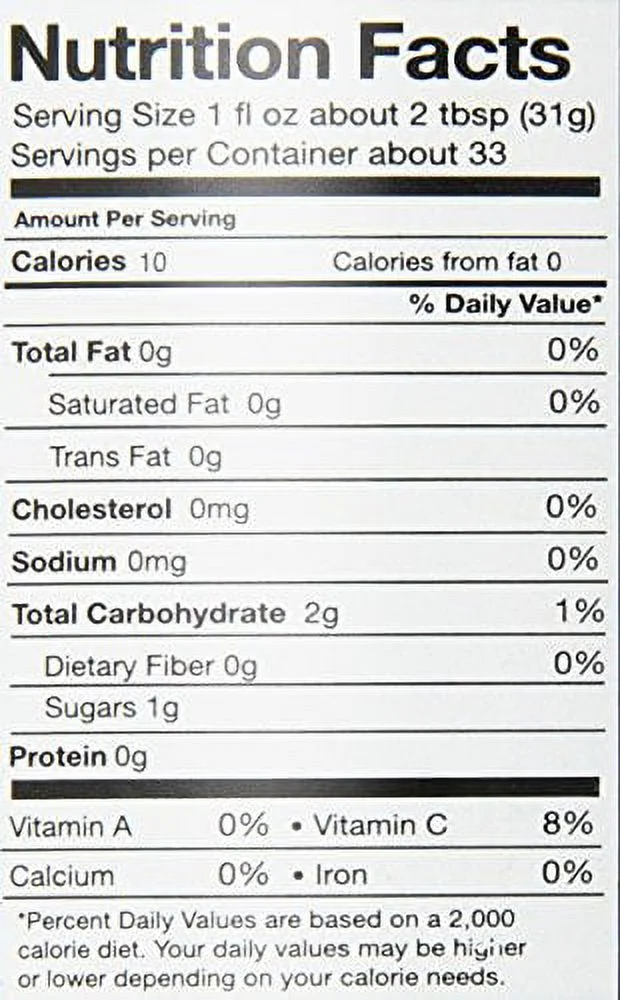 Volcano Juice Lemon Org, 1 Liter 33.8 Ounce (Pack of 6)