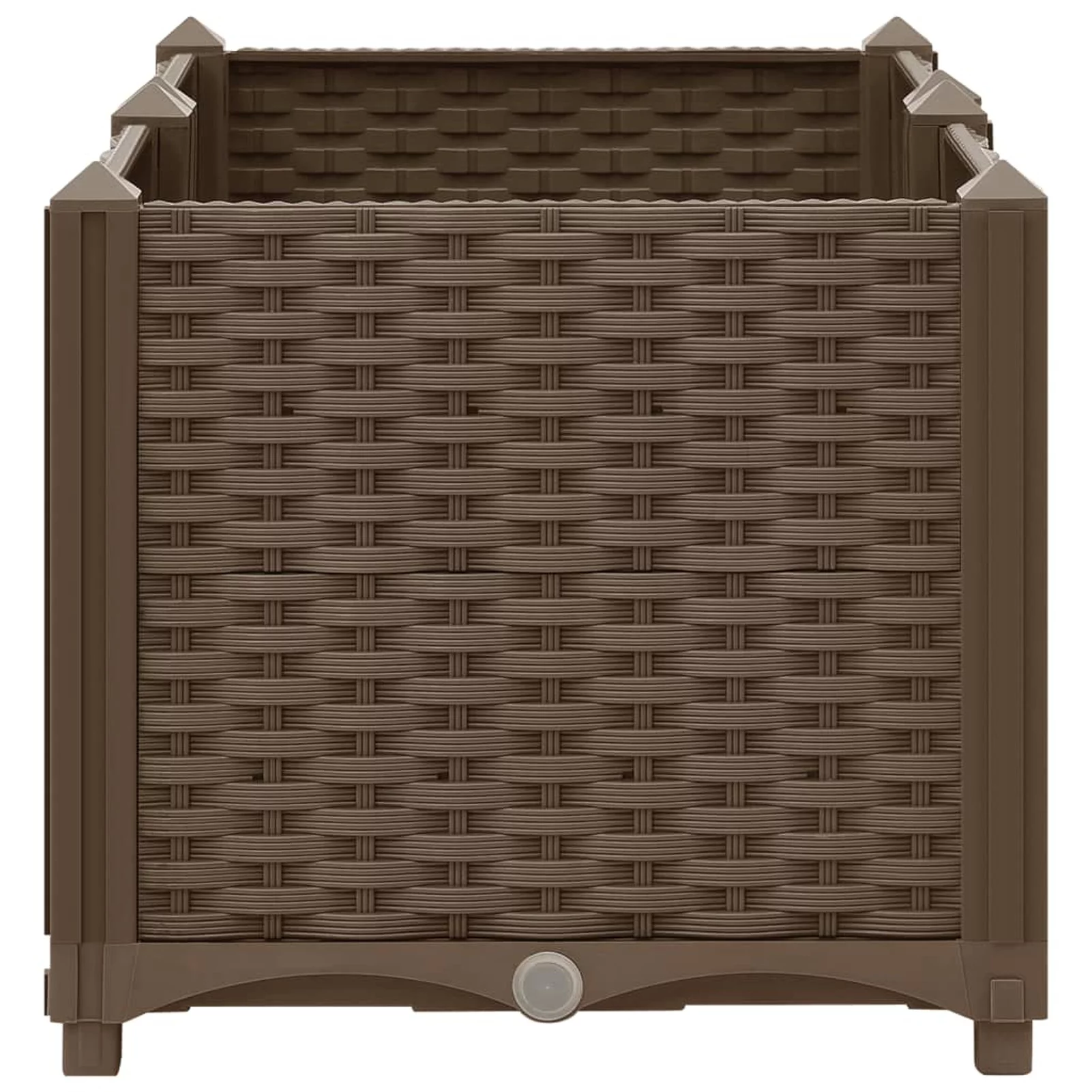 Andoer parcel,Raised Bed Polypropylene Patio Planter Raised 31.5