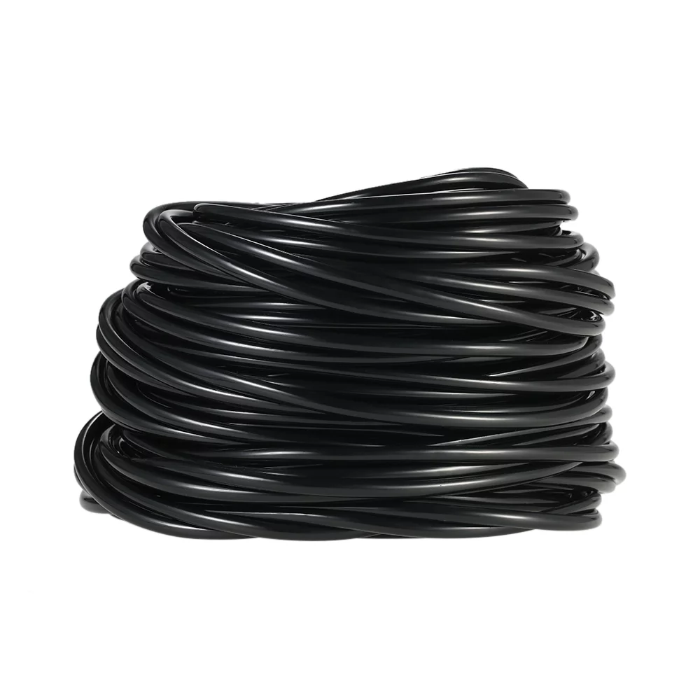 Yabuy Drip Irrigation System for Home Garden 50m Watering Tubing Hose Pipe 4/7mm, Ideal for Plants and Flowers