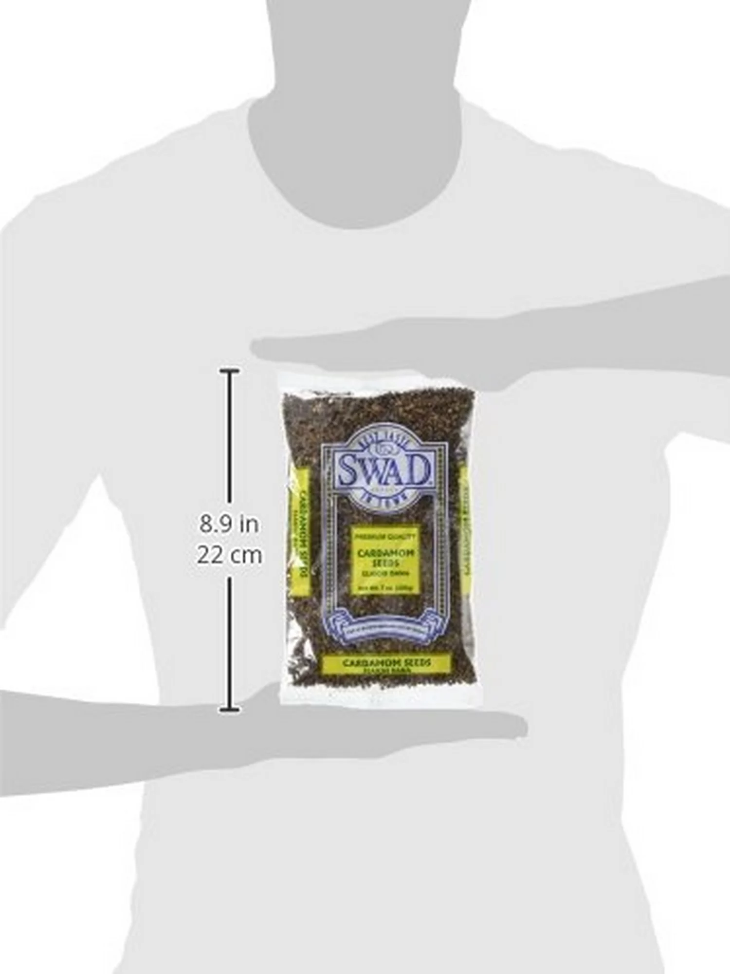 SWAD Cardamom Seeds Elaichi Dana - 7 Oz (200g)