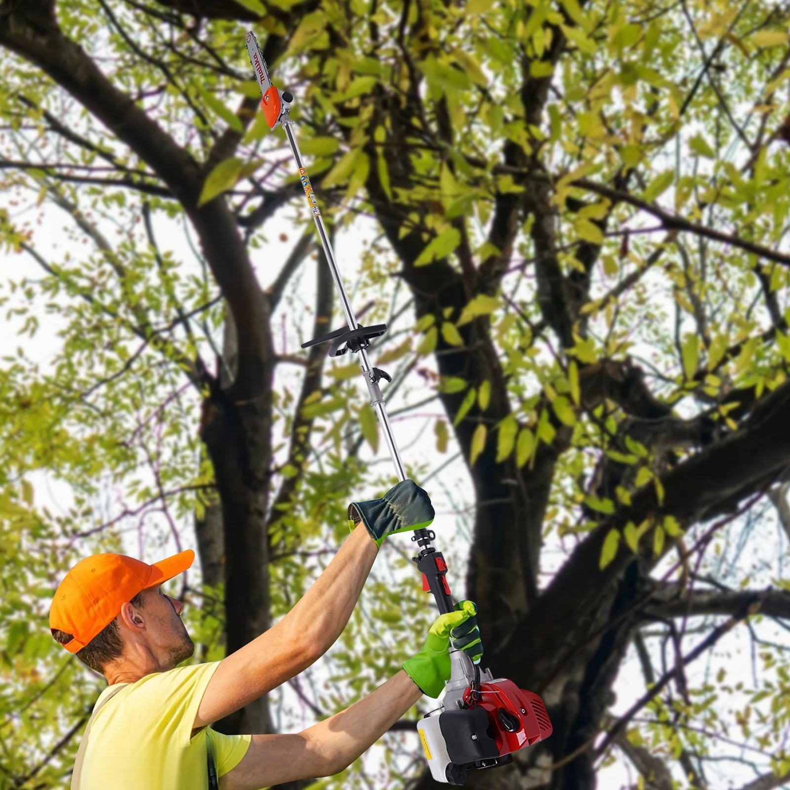 MONIPA Garden High Branch Saw Pruning Shears Electric Saw Pruning Machine 42.7CC