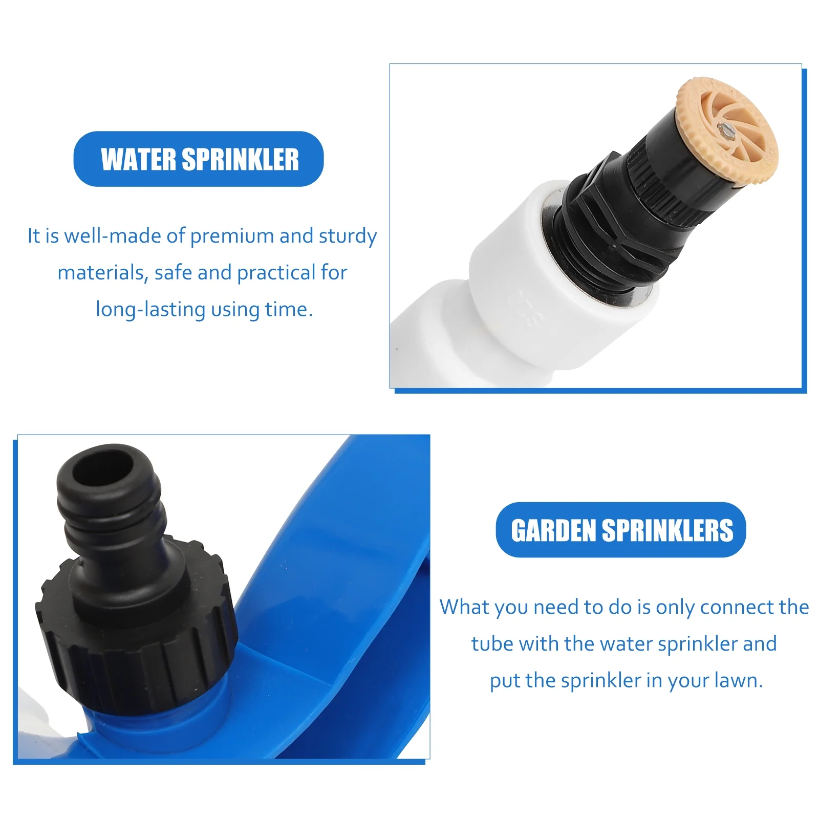 Automatic Sprinkler IRRIGATION SPRINKLERS Water Tools Nozzle Vegetable Plastic Garden Spray Heads Kids