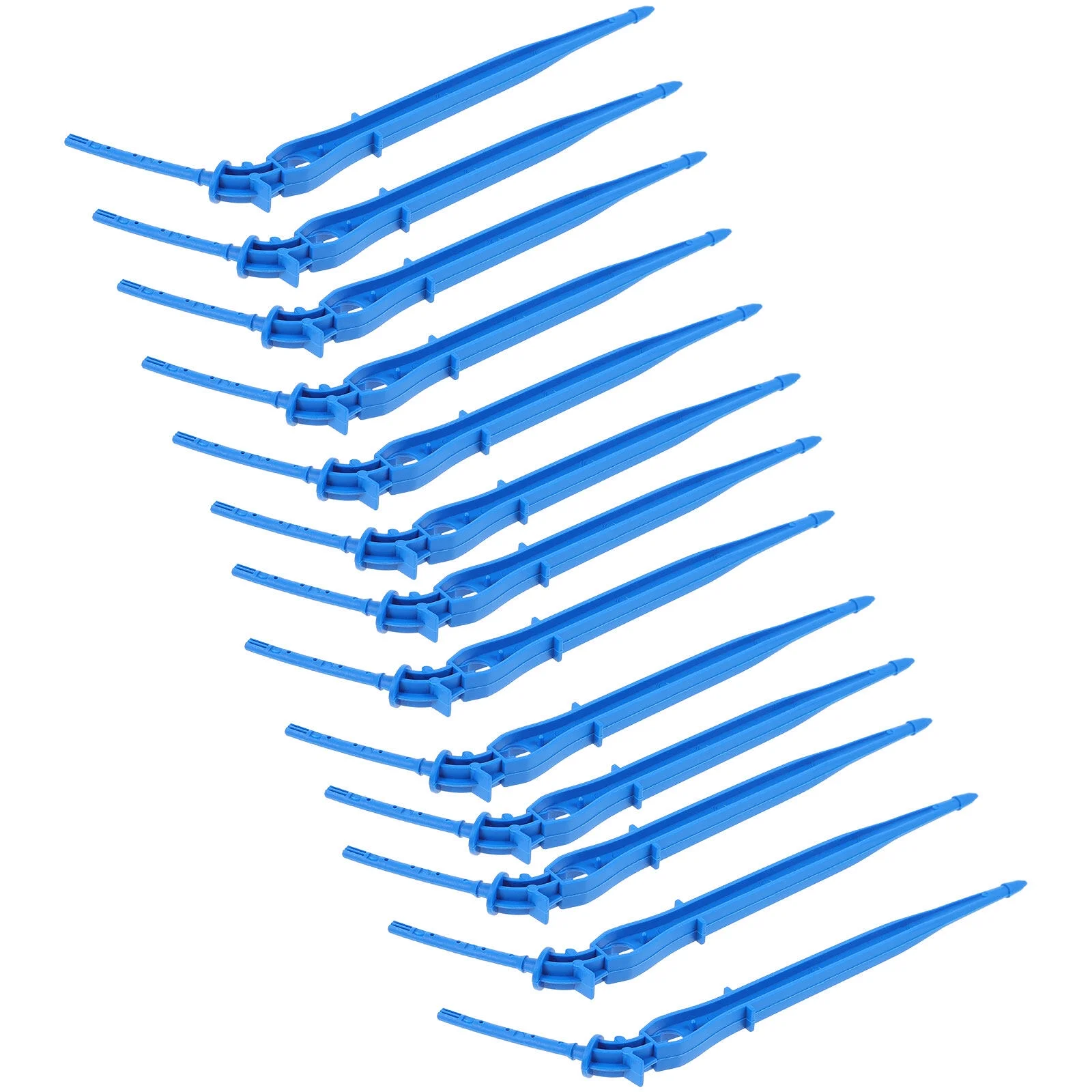 Jibingyi 100Pcs Drip Emitters Irrigation System Drip Heads Water Flow Irrigation Drippers