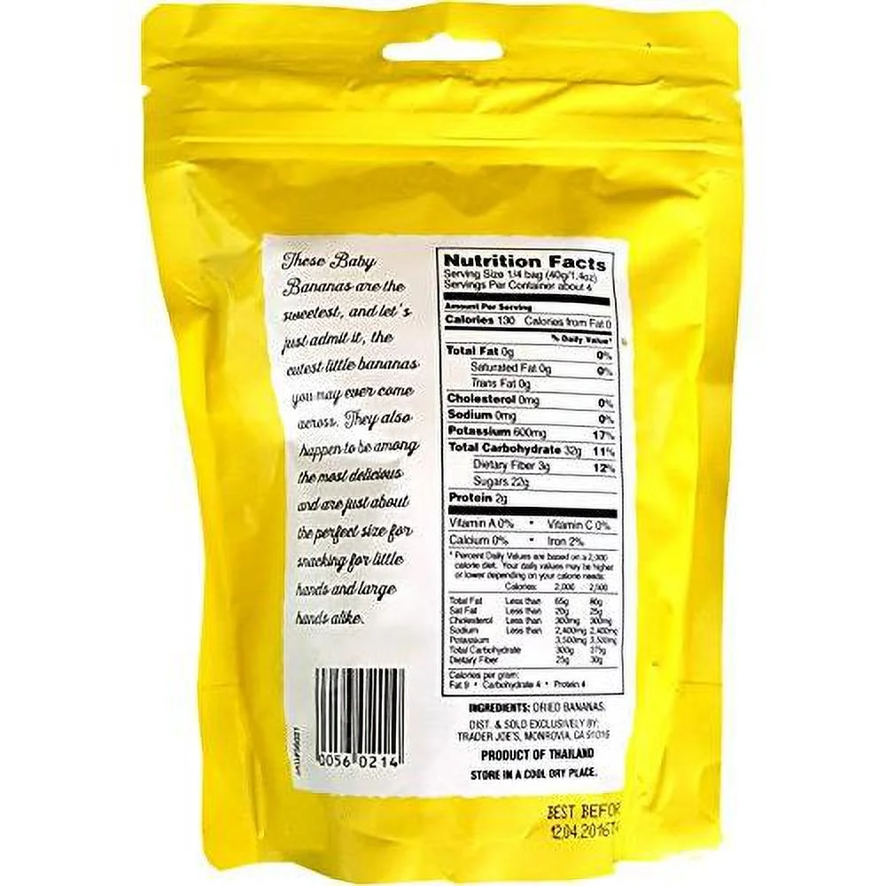 Trader Joe’S Dried Baby Bananas