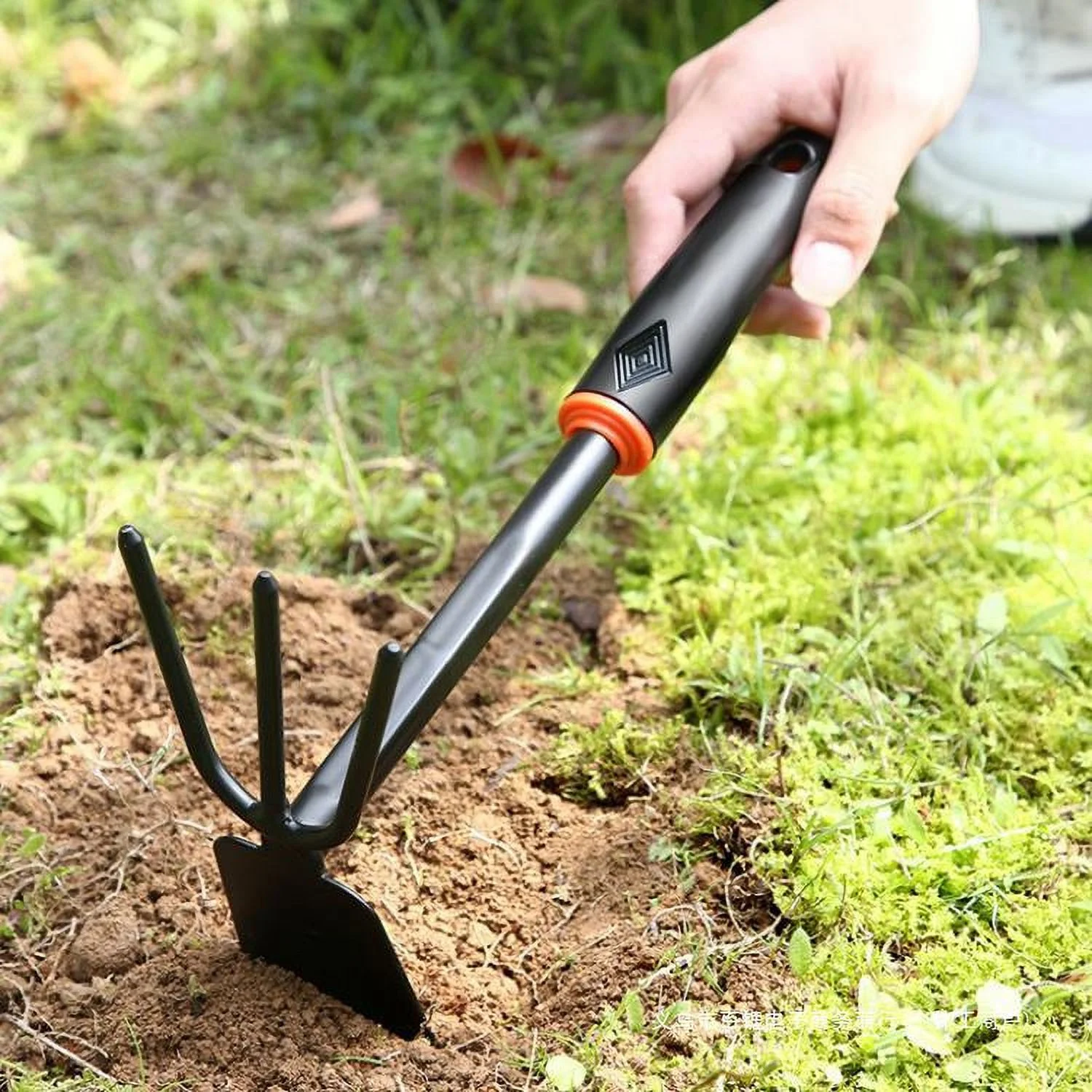 New Gardening Shovel Planting Tools Aluminum Alloy Flower Shovel Spade Shovel Digging Soil Loosening Vegetable Planting Tools Three-Piece Set Wear-Resistant