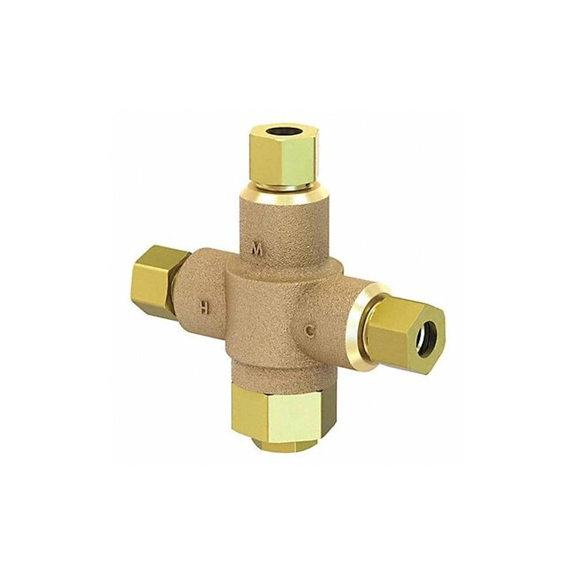 Acorn Controls Tempering Valve,Brass,125 psi Pressure ST70-38
