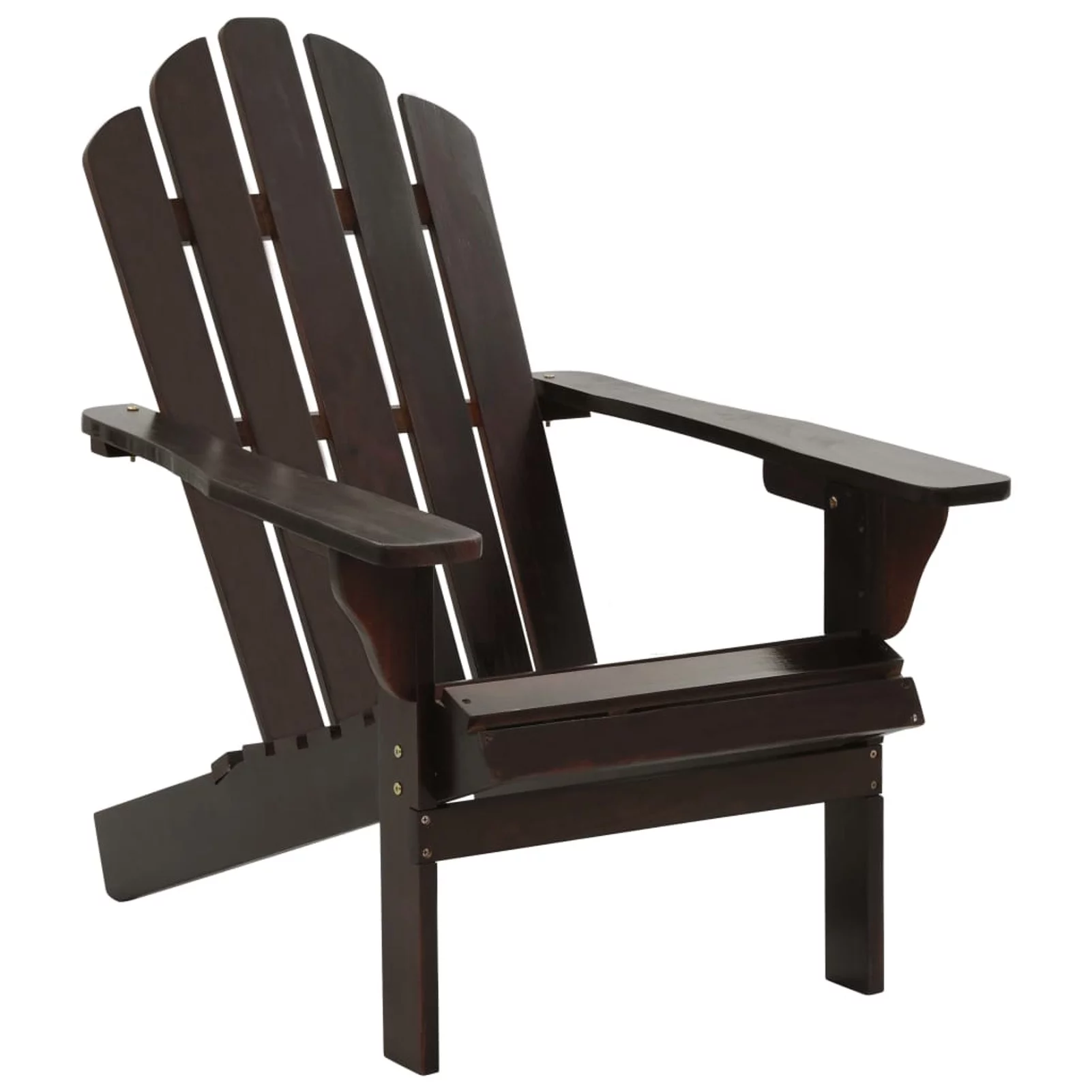 Tomshoo Patio Chair Wood Brown