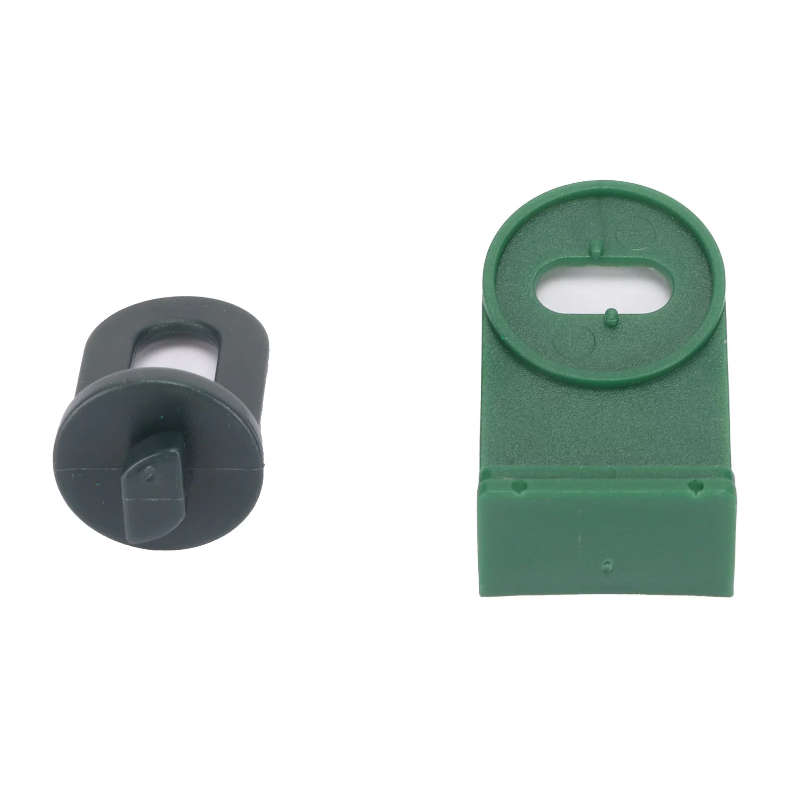 Qukaim Plastic Greenhouse Twist Clips, 50PCS Greenhouse Shading Fixing Clips with 50 Ring Buckle, Insulation Plant Hangers