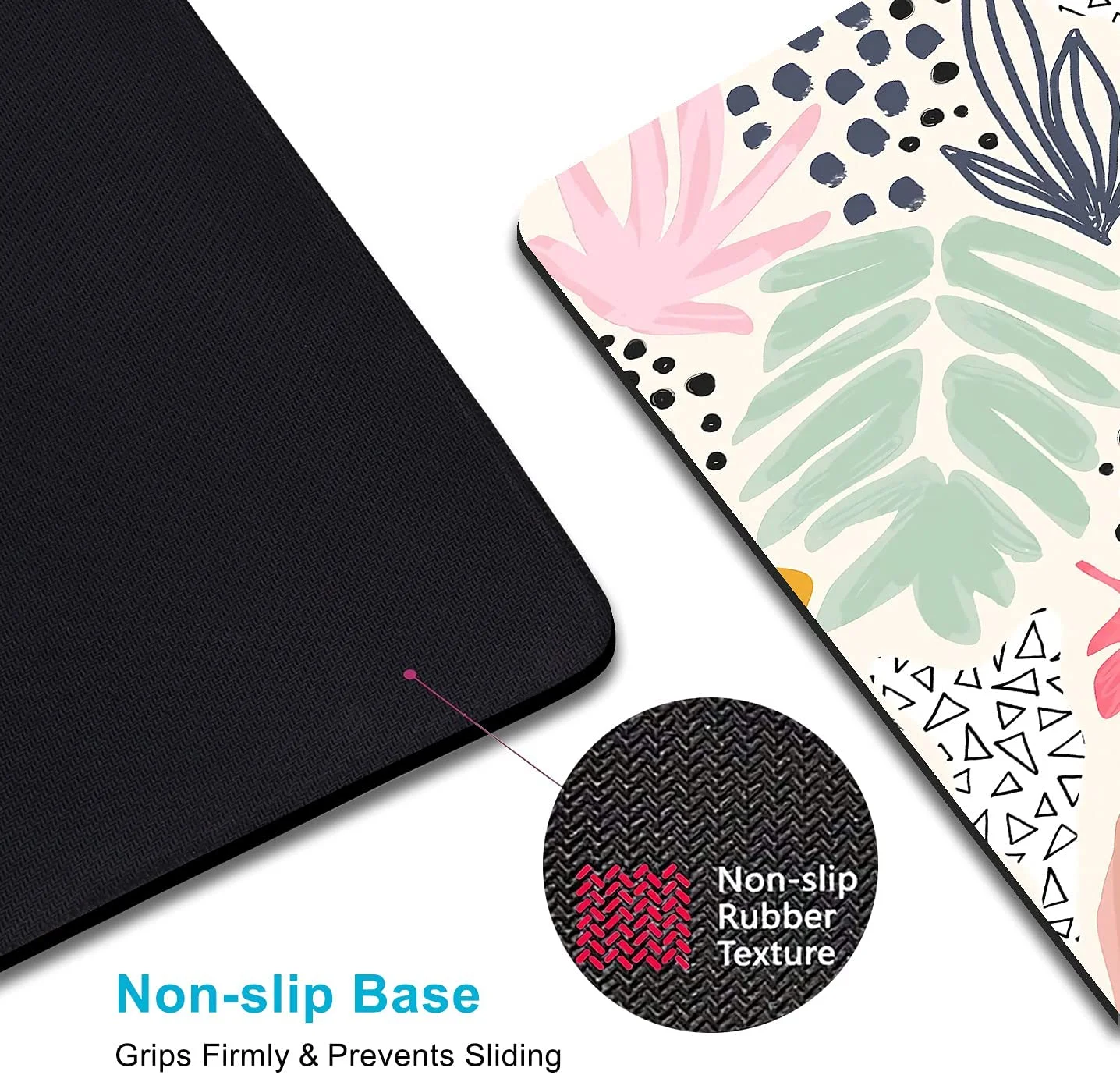 Svartifoss Black Fall Skaftafell Iceland Dramatic Waterfall Surrounded by Dark Basalt Lava Hexagonal Mousepad Mouse Pad Mouse Mat 9x10 inch