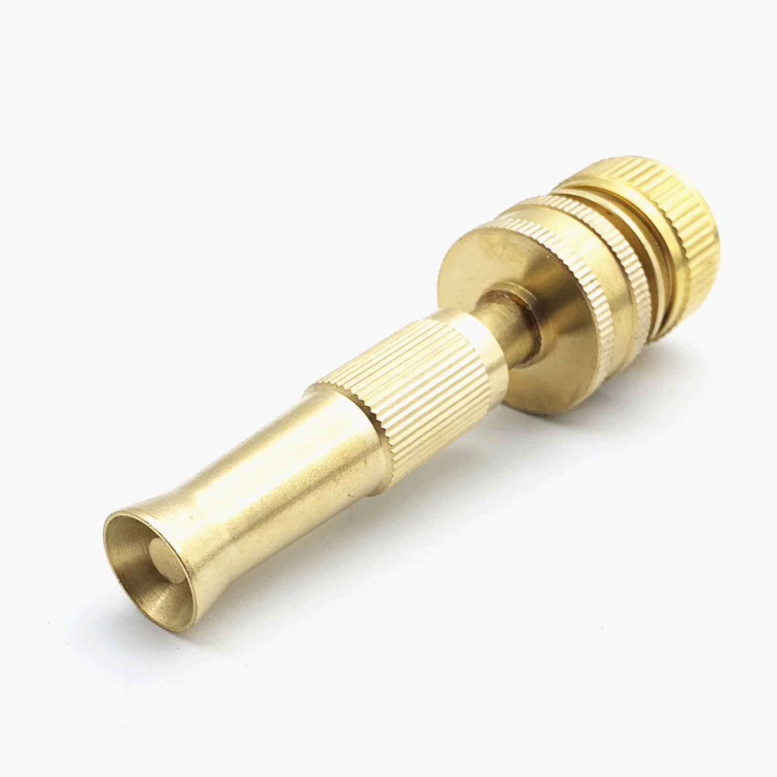 Bnnlsa Water Sprinklers Garden Hose Sprayer Nozzle Adjustable Garden Brass Nozzle with 4 Point Hose Car Washing Watering Water Irrigation Tool Nozzle