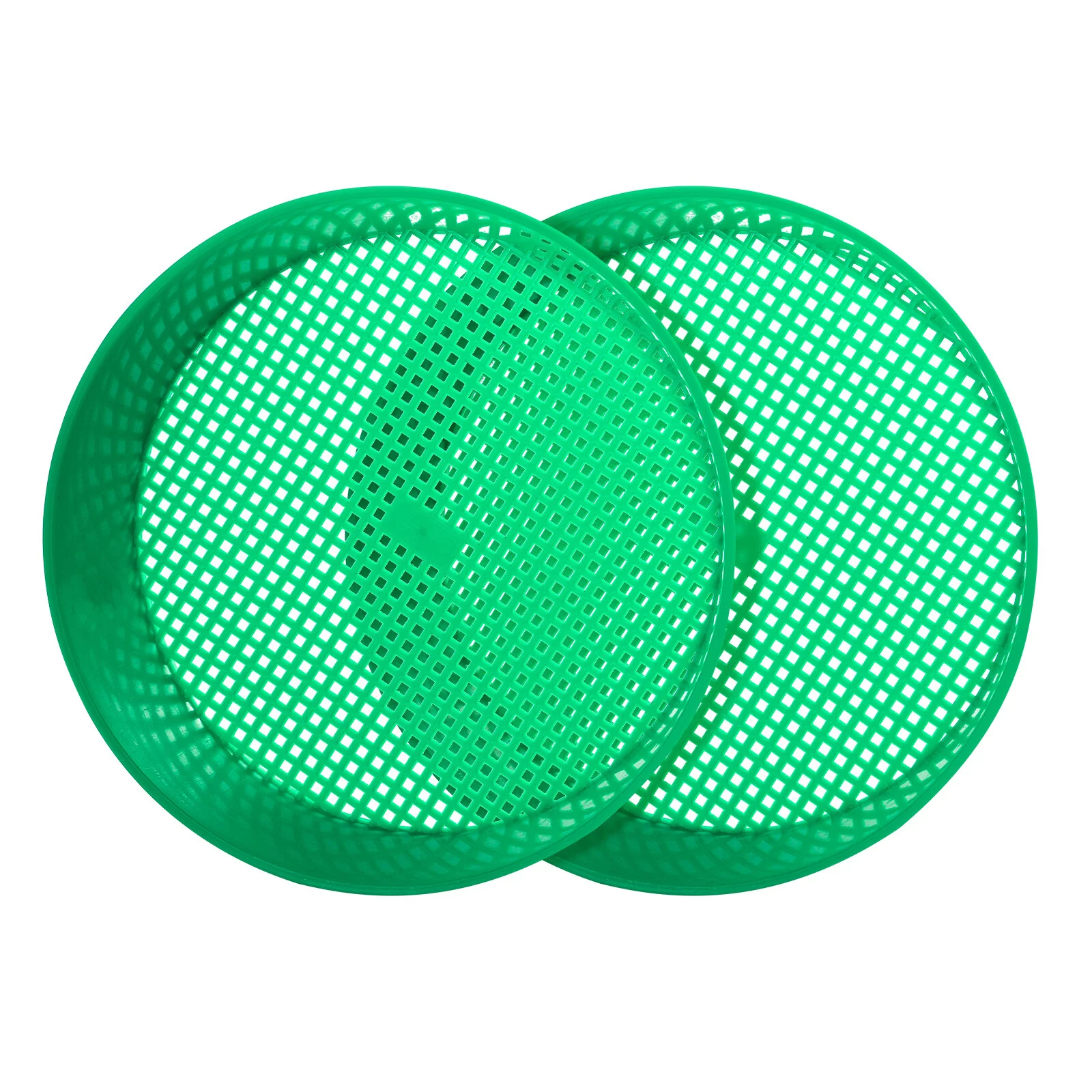 Guichaokj Hemoton 2pcs Gardening Sieve Portable Plastic Sand Sifter Succulent Plants Sand Stone Filter Tool Gardening Supplies