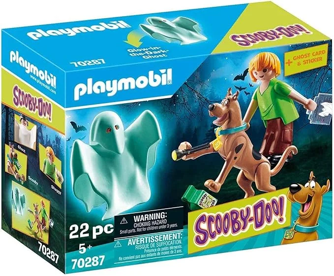 Playmobil Scooby-DOO! Scooby & Shaggy with Ghost