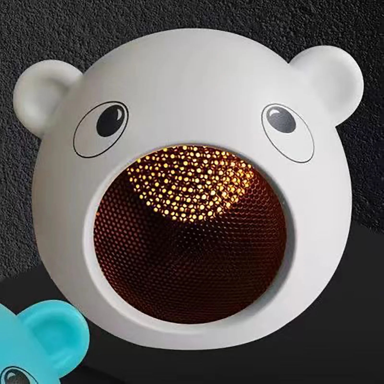 A Of Cuteness To Your Winter With Our Bear Shaped Fan Heater Overheat Included For Worry Use Fireplace Blower Small Kerosene Heaters for Outdoor Tent Heater Battery Powe Space Heater Thermostat