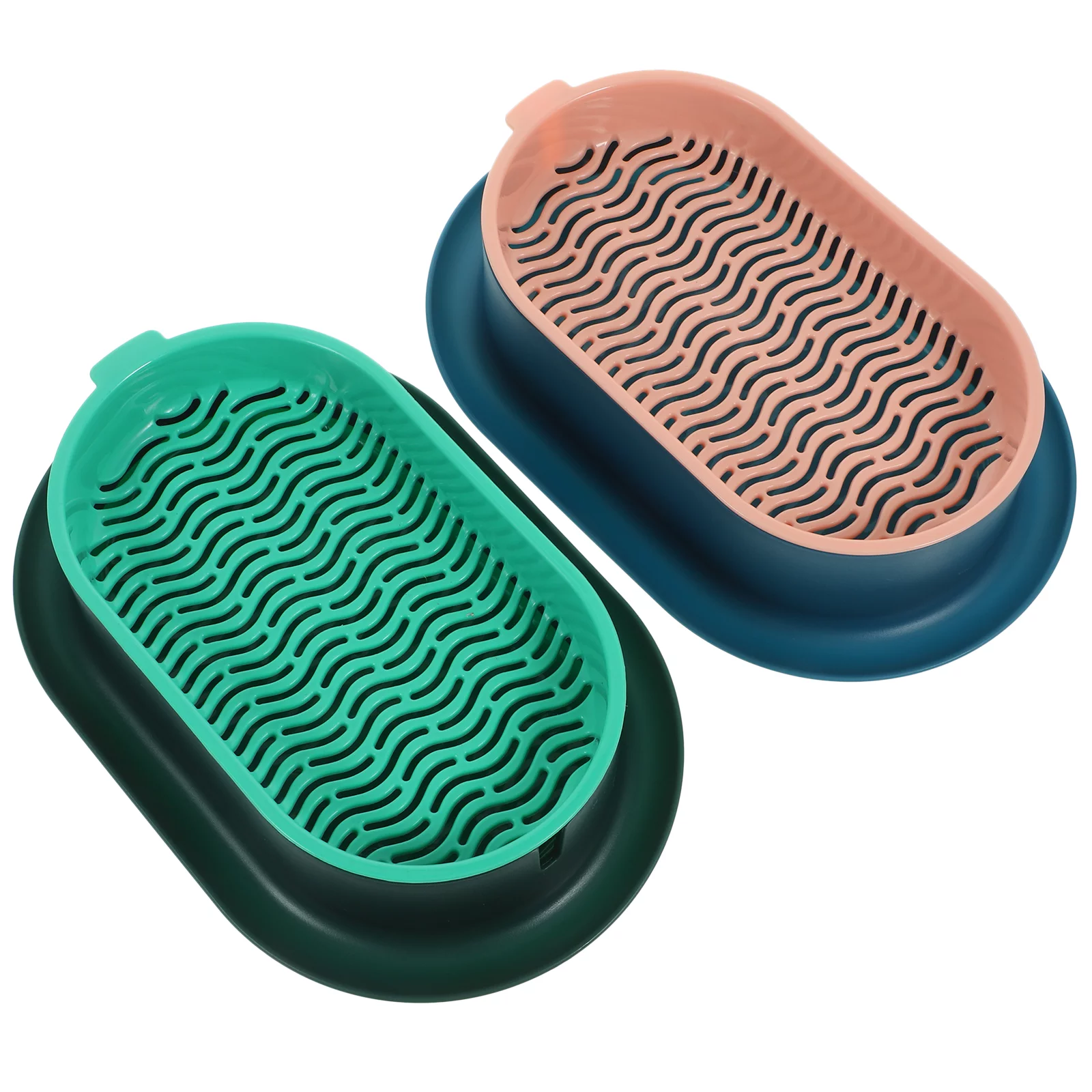 Qumonin 2 Sets Cat Grass Planter Hydroponic Planting Box Soilless Catnip Planting Box Cat Grass Box